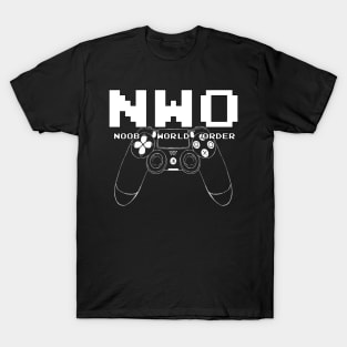 Noob World Order (Playstation) T-Shirt